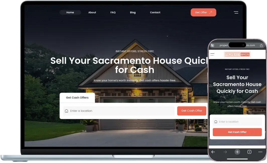 WordPress site with smart address auto-suggest form