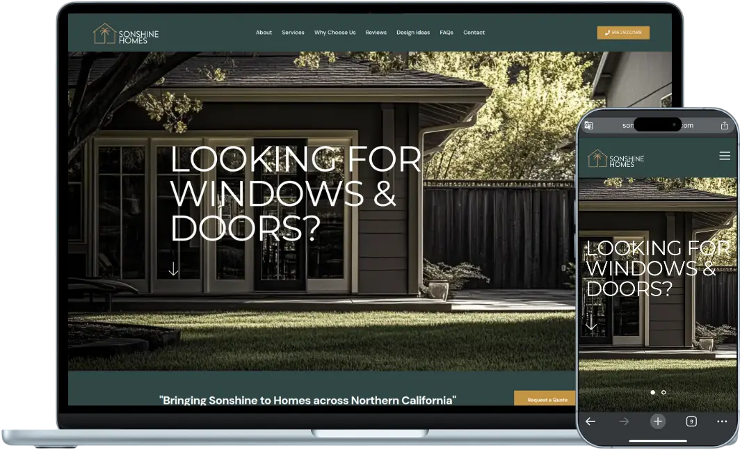 WordPress site featuring custom AI-generated visuals